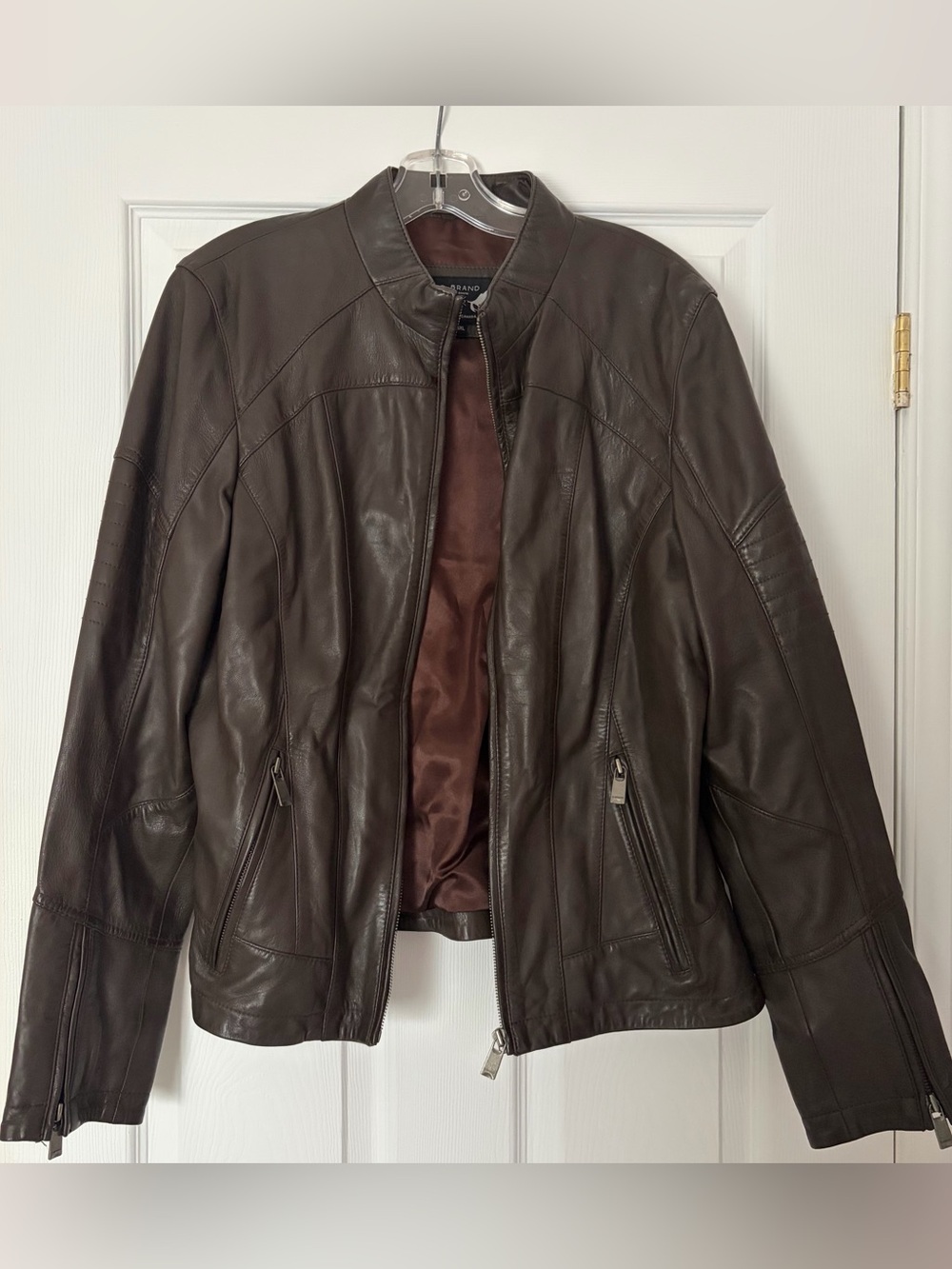 Brown Genuine Leather Jacket